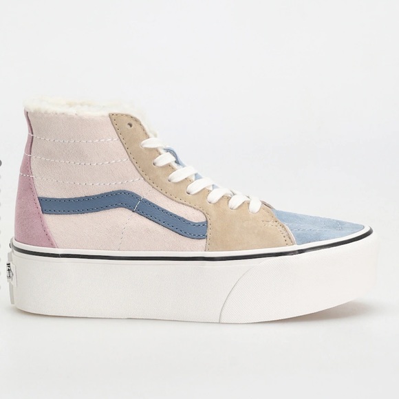 Vans Size 11 High Top Faux Fur Men’s 9.5 SK8-Hi - Picture 1 of 10